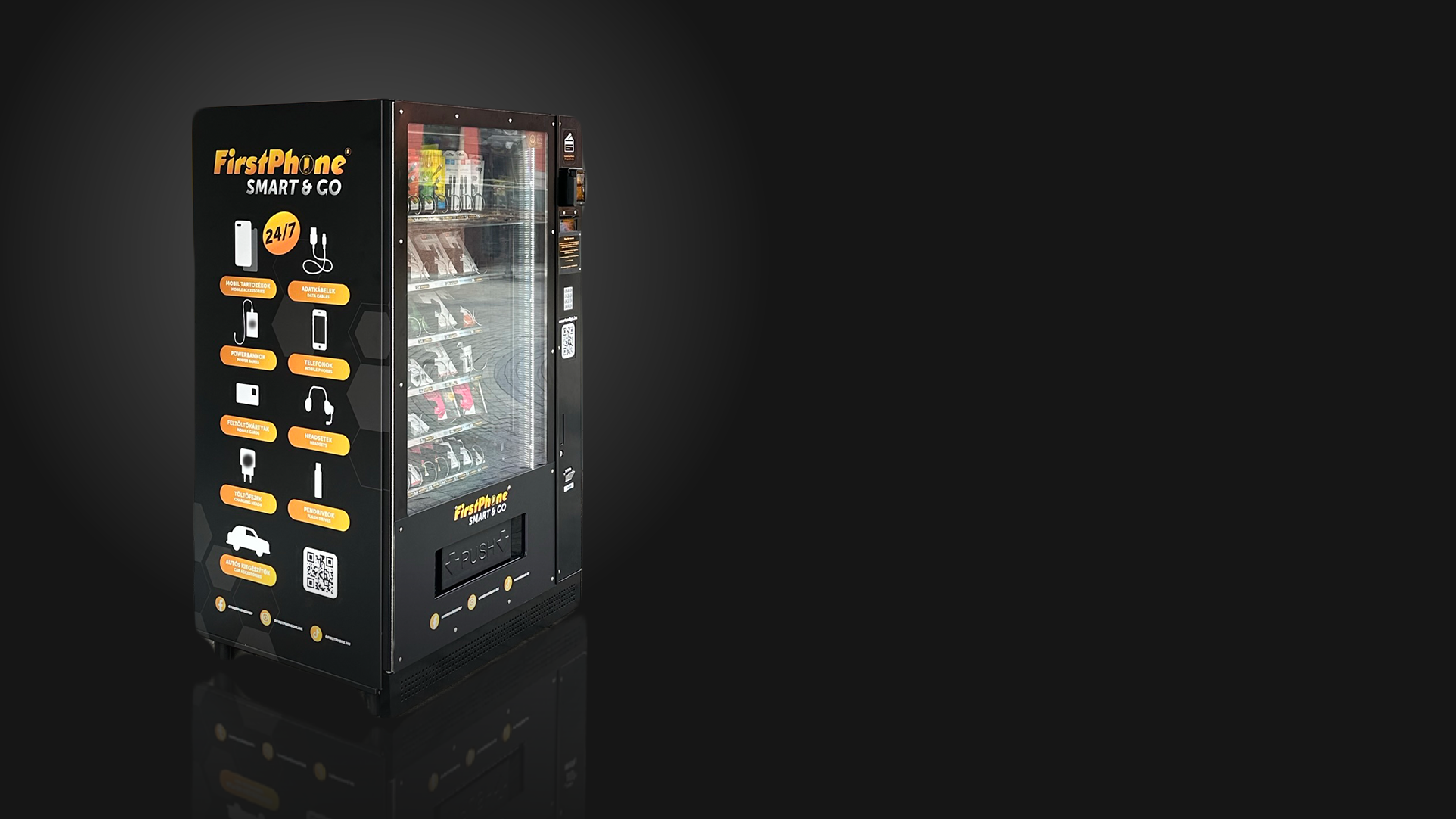 Automat s príslušenstvom FirstPhone Smart & Go