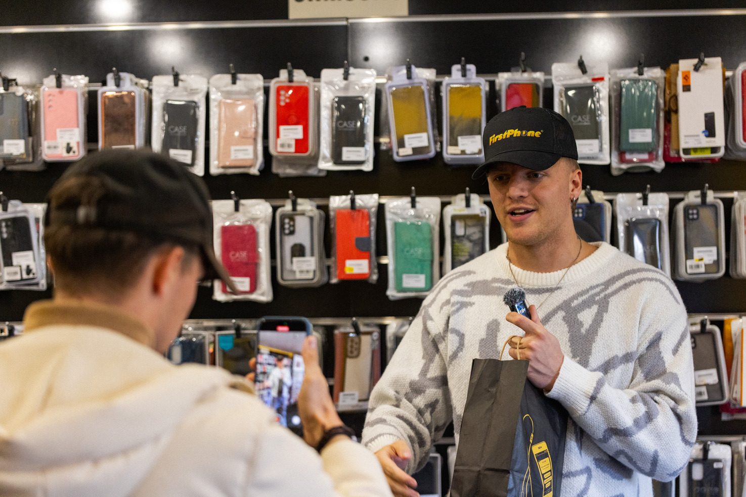 Víťaz a tím FirstPhone