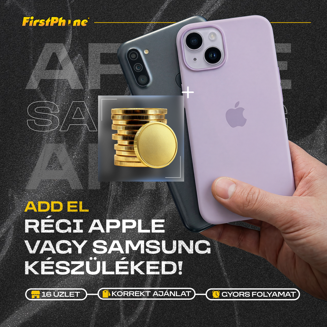 Tvoj starý telefón má hodnotu, vymeň ho za nový jednoducho vo FirstPhone! 👀