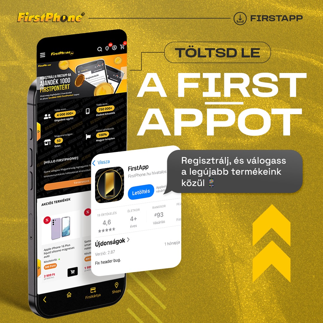 Stiahni si FirstApp! 📱