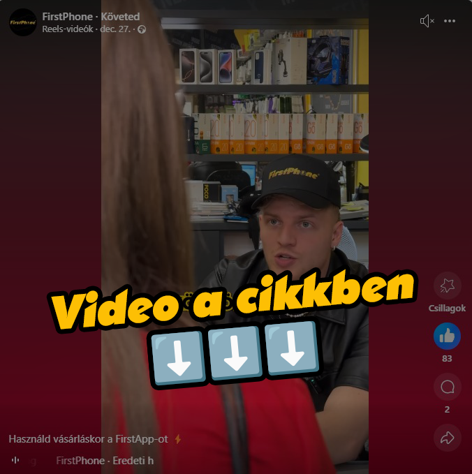 Vždy používaj FirstApp aj v našich predajniach❗