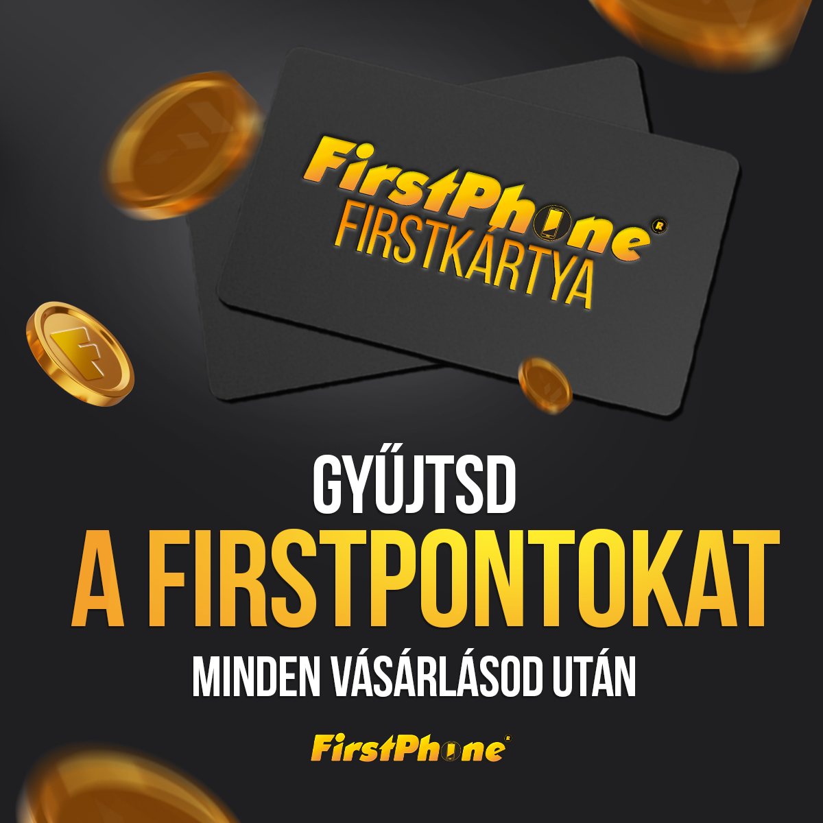 Zbieraj FirstPont po každom nákupe!  📲⚡
