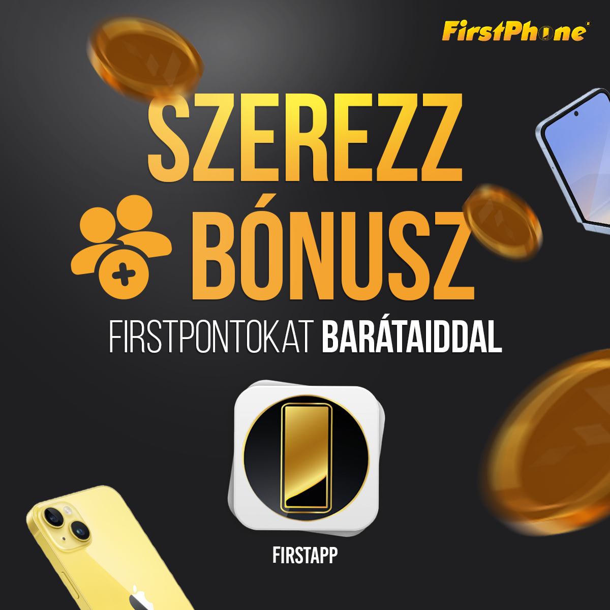 ZÍSKAJ BONUSOVÉ FIRSTPONTY SO SVOJIMI PRIATEĽMI 📲🤑