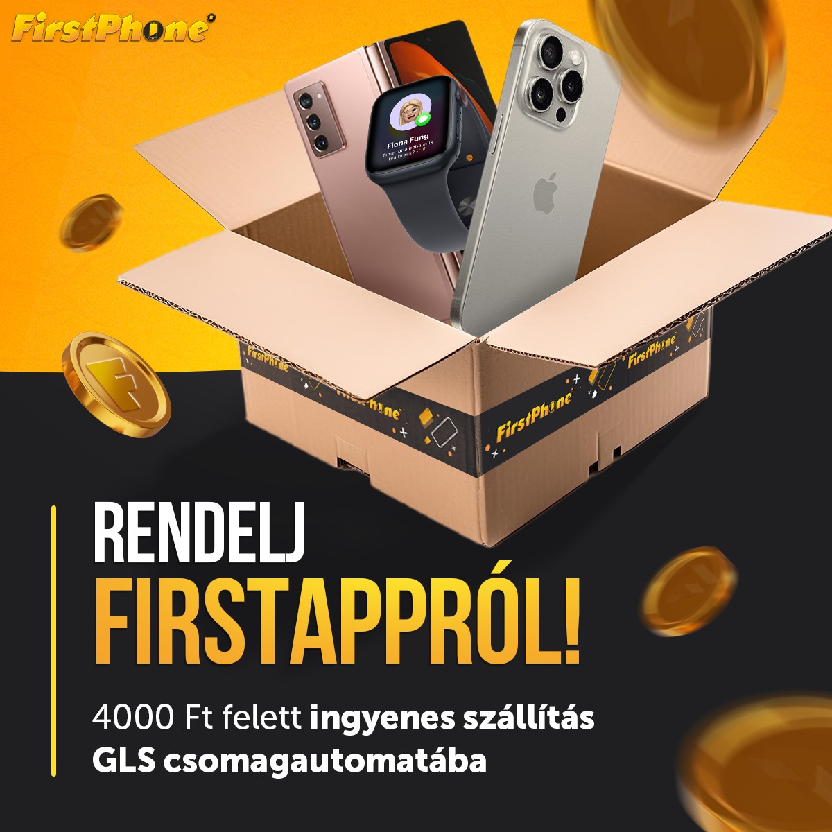 Veď zákazníci FirstPhone si to zaslúžia! 🎉📦