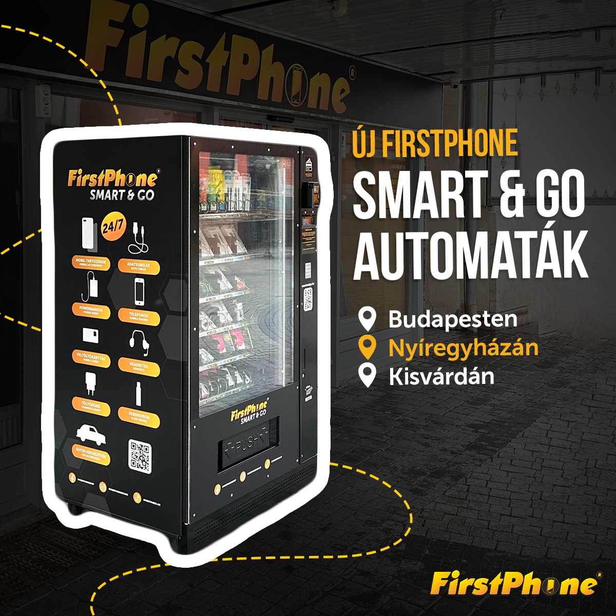 Hľadaj FirstPhone Smart & Go vo svojom meste!