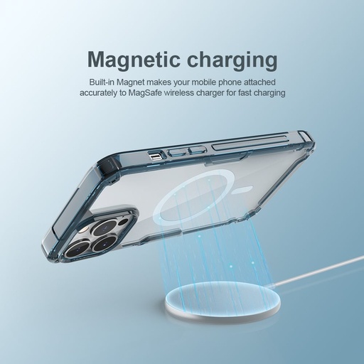 Apple iPhone 14 Pro Nillkin Nature Pro MagSafe zadný kryt (Priehľadný)