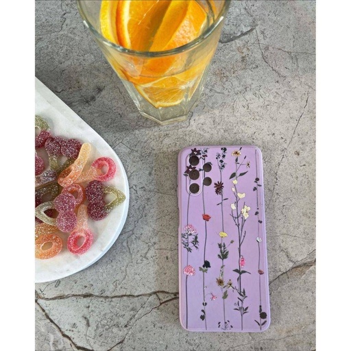 Samsung Galaxy A13 4G Tech Protect mood garden zadný kryt (Fialový)