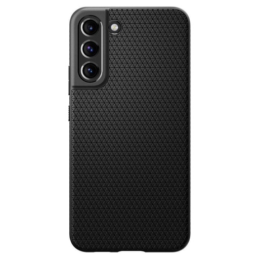 Samsung Galaxy S22 Spigen liquid air prémiový zadný kryt (Čierny)