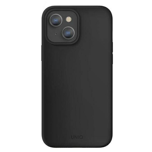Apple iPhone 13 UNIQ Lino Hue zadný kryt (Čierny)