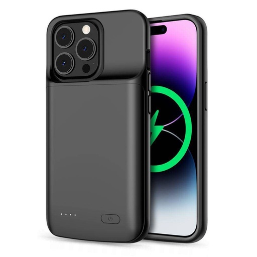 Apple iPhone 14 Pro Max Tech protect powercase power bank zadný kryt (Čierny)