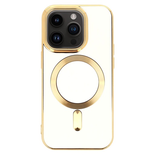 Apple iPhone 14 Beauty magsafe zadný kryt (Biely)