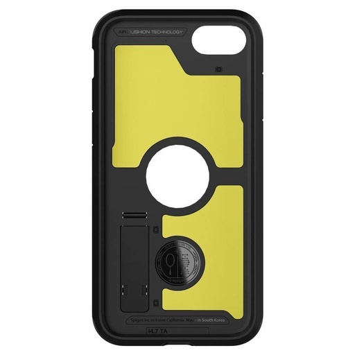Apple iPhone 7/8/SE 2020/SE 2022 Spigen tough armor odolný proti nárazu zadný kryt (Čierny)