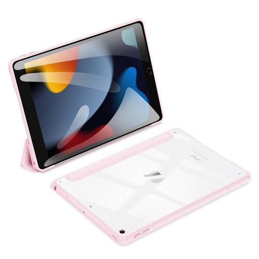 Apple Ipad 7/8/9 10.2" Dux ducis copa puzdro, ružový