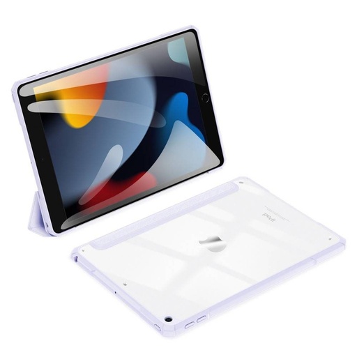 Apple Ipad 7/8/9 10.2" Dux ducis copa puzdro, fialový