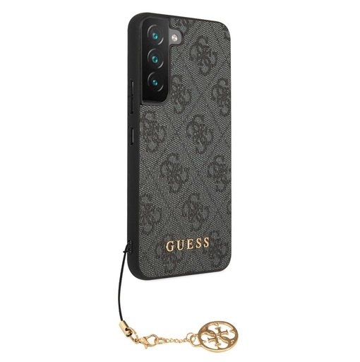 Samsung Galaxy S23+ Guess 4G Charms puzdro (Sivý) - GUHCS23MGF4GGR