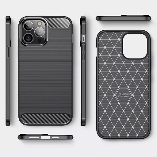 Samsung Galaxy S23 Ultra forcell carbon zadný kryt (Čierny)