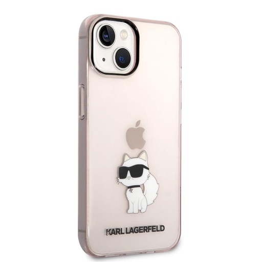 Apple iPhone 14 Karl Lagerfeld IML Choupette NFT puzdro (Ružový) – KLHCP14SHNCHTCP