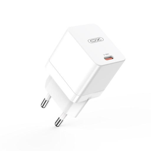 XO CE09 PD 45W rýchlonabíjačka (Biely) – USB-C konektor