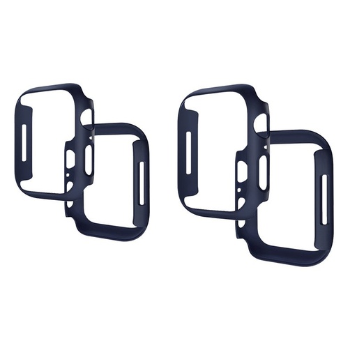 Apple Watch 7 41mm / Watch 8 41mm Hoco WS6 Shadow series puzdro (Modrý)