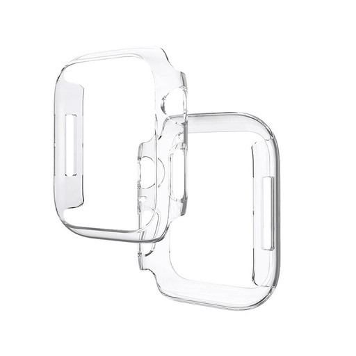 Apple Watch 7 41mm / Watch 8 41mm Hoco WS6 Shadow series puzdro (Priehľadný)