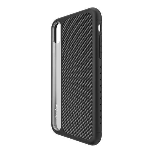 Apple iPhone X/ XS Dotfes luxurious prémiový zadný kryt, (Čierny)