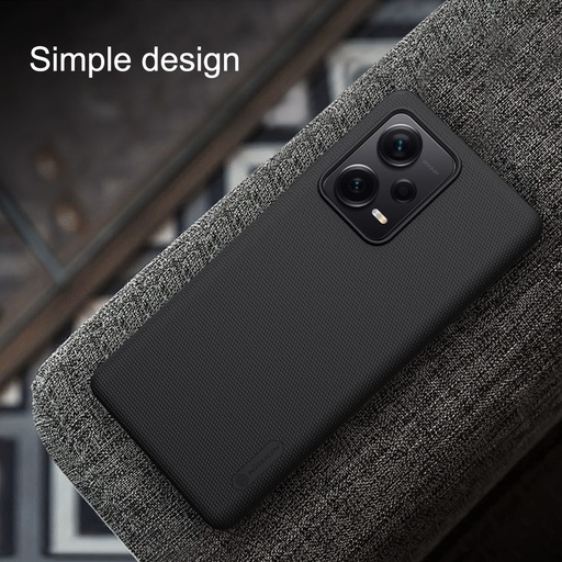 Xiaomi Redmi Note 12 Pro Plus 5G Nillkin Super Frosted shield zadný kryt (Čierny)