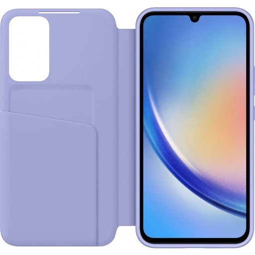 Samsung Galaxy A34 5G Samsung smart view výrobný knižkové puzdro fialový
