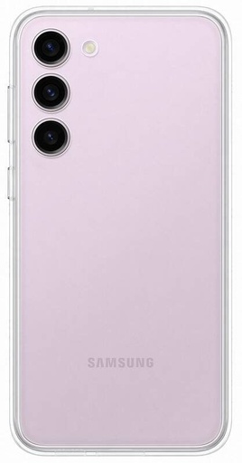 Samsung Galaxy S23+ Frame puzdro (Biely)