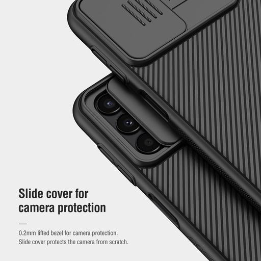Samsung Galaxy A13 4G Nillkin CamShield zadný kryt (Čierny)