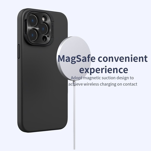 Apple iPhone 14 Pro Nillkin LensWing MagSafe zadný kryt (Čierny)