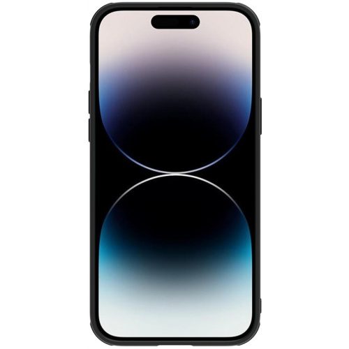 Apple iPhone 13 Pro Max Nillkin CamShield Leather S zadný kryt (Čierny)