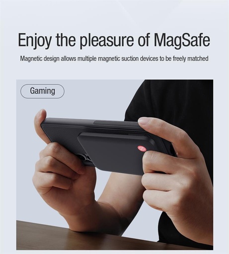 Samsung Galaxy S23 5G Nillkin Super Frosted Shield Pro MagSafe zadný kryt (čierny)