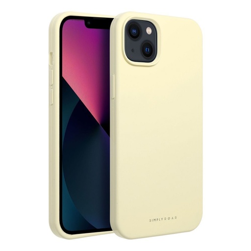Apple iPhone 13 Roar Cloud Skin zadný kryt (svetlý žltý)