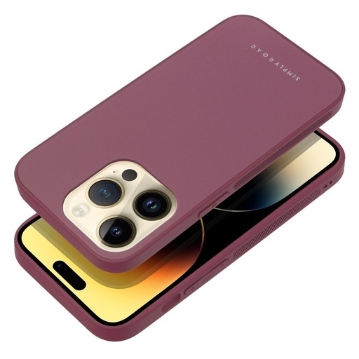 Apple iPhone 14 Pro Roar matný sklo zadný kryt (Bordový)