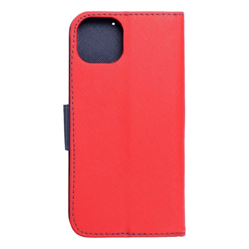 Apple iPhone 15 Plus Fancy book knižkové puzdro (modro-červený)