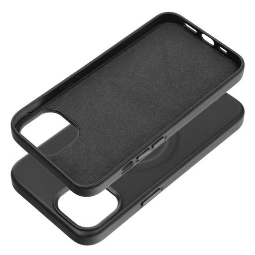 Apple iPhone 14 Pro Max Roar Leather magsafe zadný kryt (Čierny)