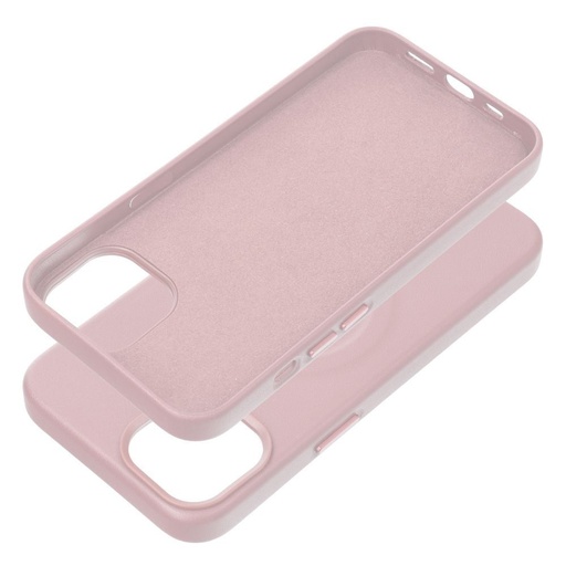 Apple iPhone 14 Pro Max Roar Leather magsafe zadný kryt (Ružový)