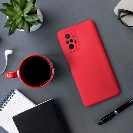 Xiaomi Redmi 13C Soft silikónový zadný kryt (Červený)