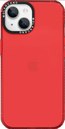 Apple iPhone 13 MOLAN CANO rainbow TPU zadný kryt (Červený)