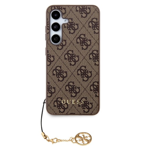 Samsung Galaxy S24+ Guess 4G Charms puzdro (Hnedý) - GUHCS24MGF4GBR