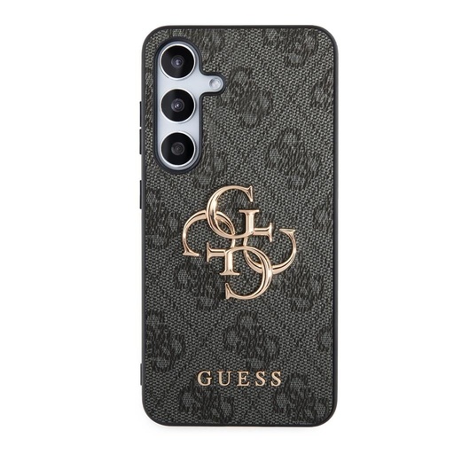 Samsung Galaxy S24+ Guess PU 4G Metal Logo puzdro (Sivý) - GUHCS24M4GMGGR