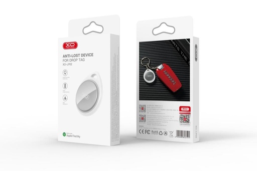XO LP02 Bluetooth sledovač (Biely) – MFI s certifikátom, Apple k zariadeniam