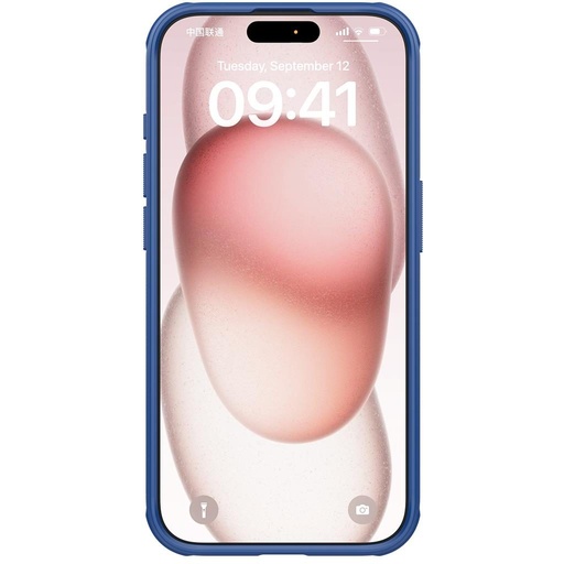 Apple iPhone 15 Pro Nillkin Super Frosted Shield Pro zadný kryt (modrý)