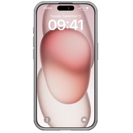 Apple iPhone 15 Pro Max Nillkin Super Frosted Shield Pro zadný kryt (Sivý)