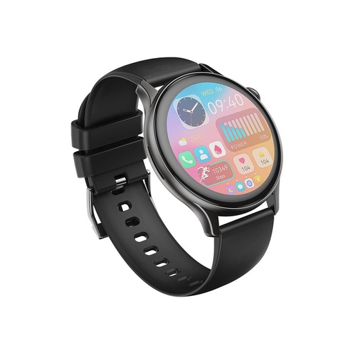 XO J6 AMOLED inteligentné hodinky (Čierny)