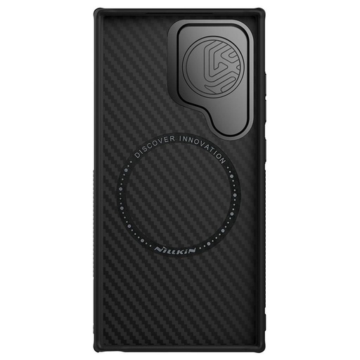 Samsung Galaxy S24 Ultra Nillkin CarboProp aramid magsafe zadný kryt (Čierny)