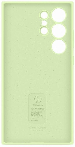 Samsung Galaxy S24 Ultra Silicone Cover puzdro s remienkom (Zelený)