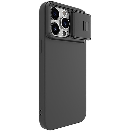 Apple iPhone 15 Pro Nillkin Silky MagSafe zadný kryt (Čierny)
