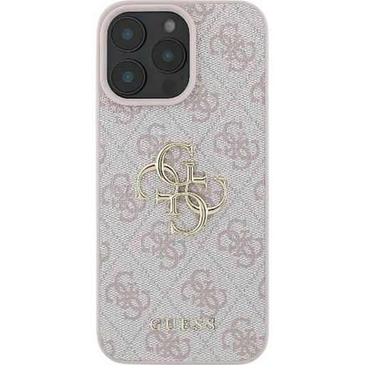 Apple iPhone 16 Guess 4G Big Logo puzdro (Ružový) - GUHCP16S4GMGPI