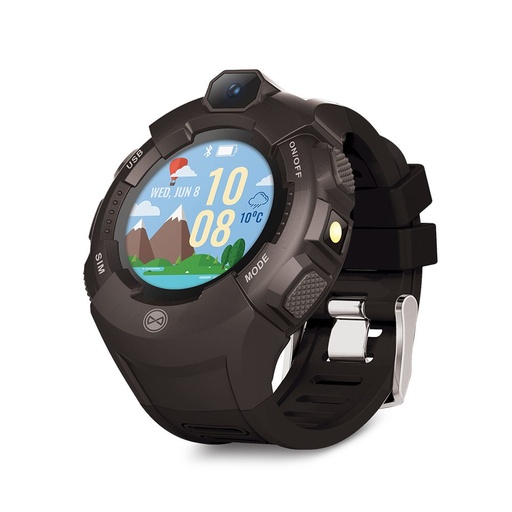 Forever Care Me KW-400 detský inteligentné hodinky, čierny